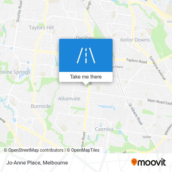 Jo-Anne Place map