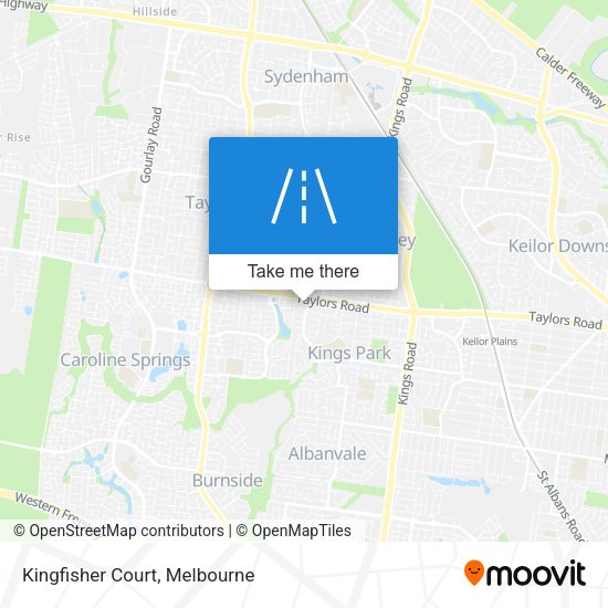 Kingfisher Court map