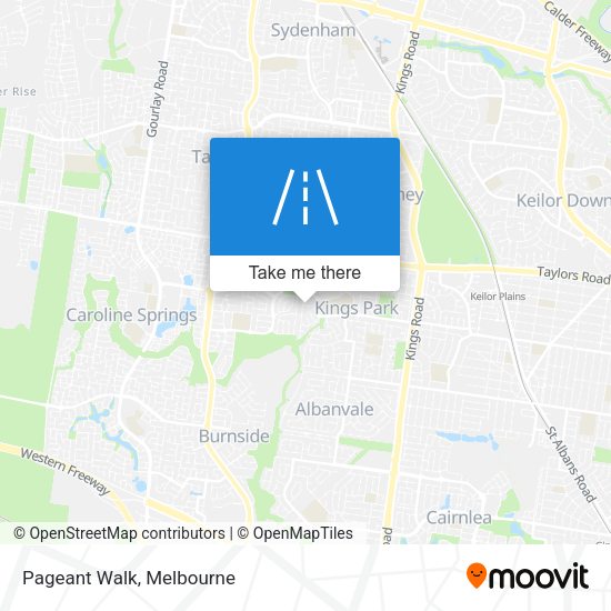 Pageant Walk map