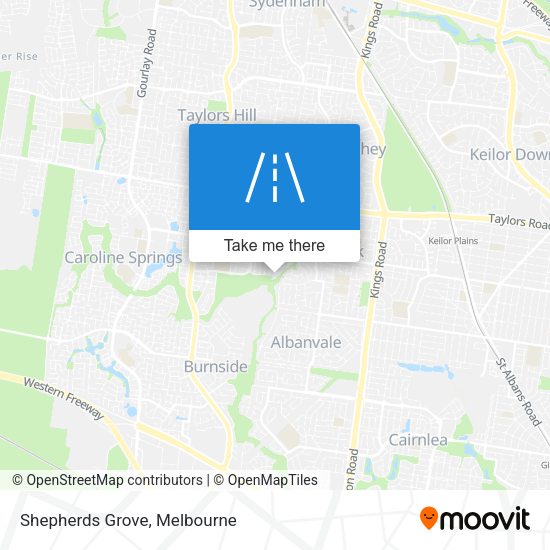 Shepherds Grove map