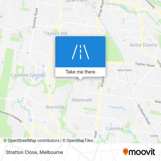 Stratton Close map