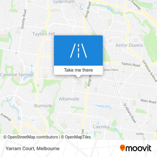 Yarram Court map