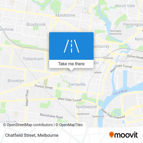 Chatfield Street map