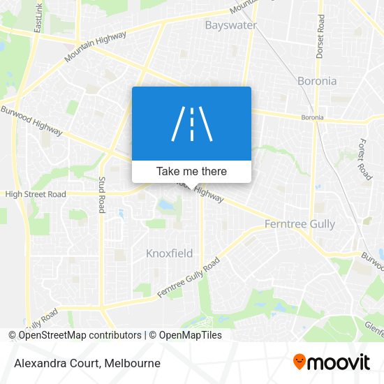 Alexandra Court map