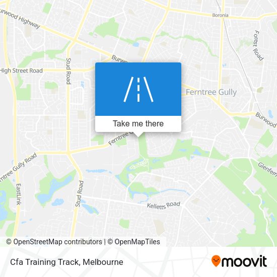 Cfa Training Track map