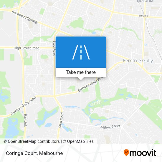Coringa Court map