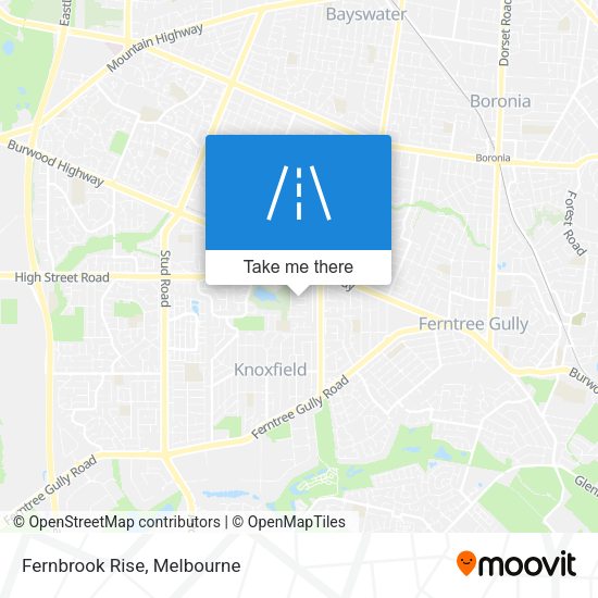 Fernbrook Rise map