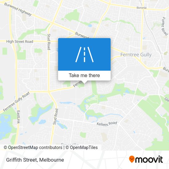 Griffith Street map