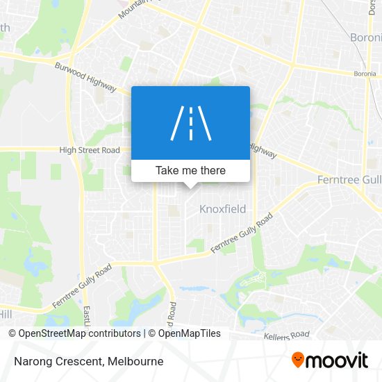 Narong Crescent map