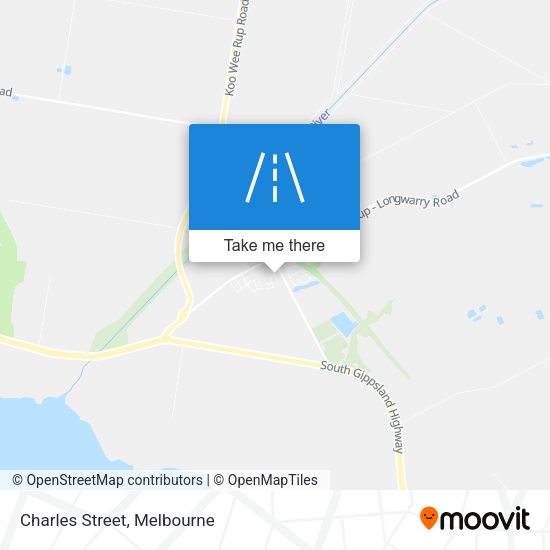 Charles Street map
