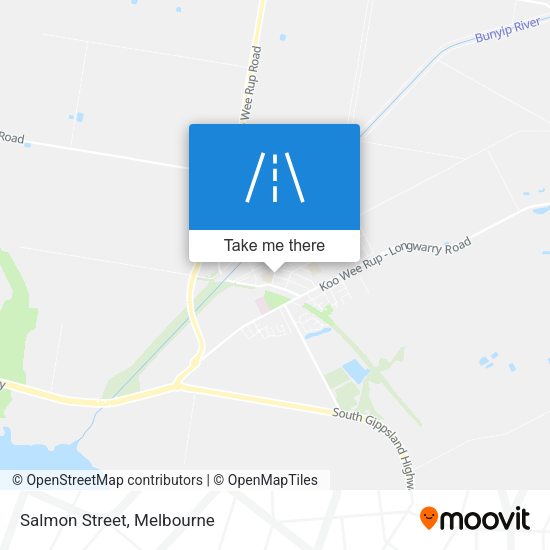 Salmon Street map