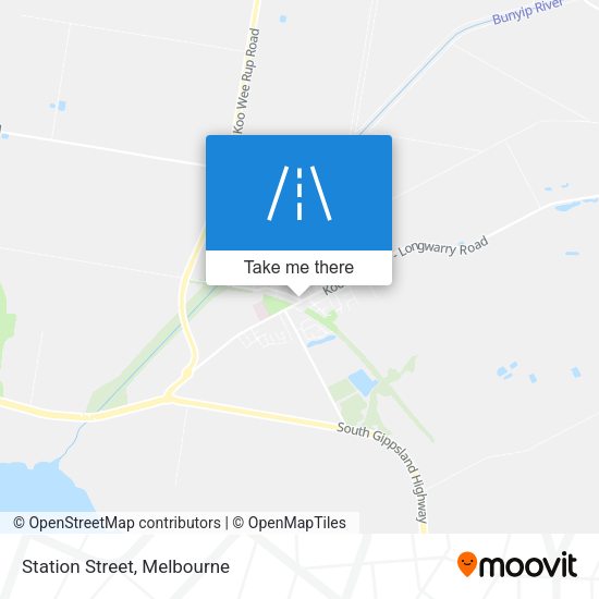 Station Street map