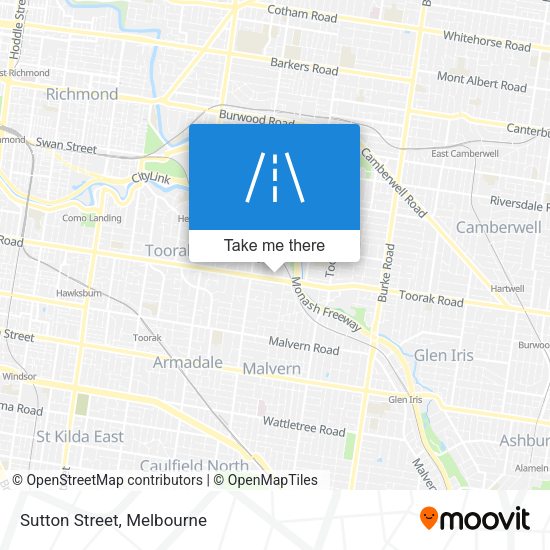 Sutton Street map