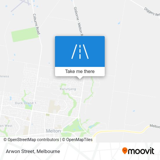 Arwon Street map