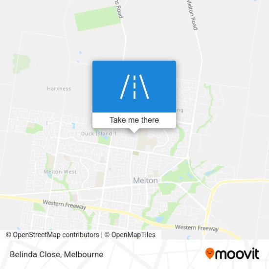 Belinda Close map