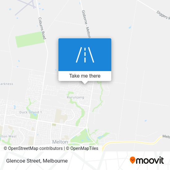 Glencoe Street map