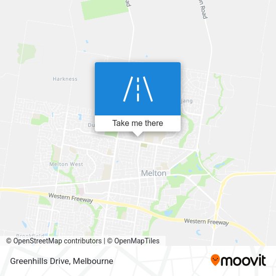 Greenhills Drive map