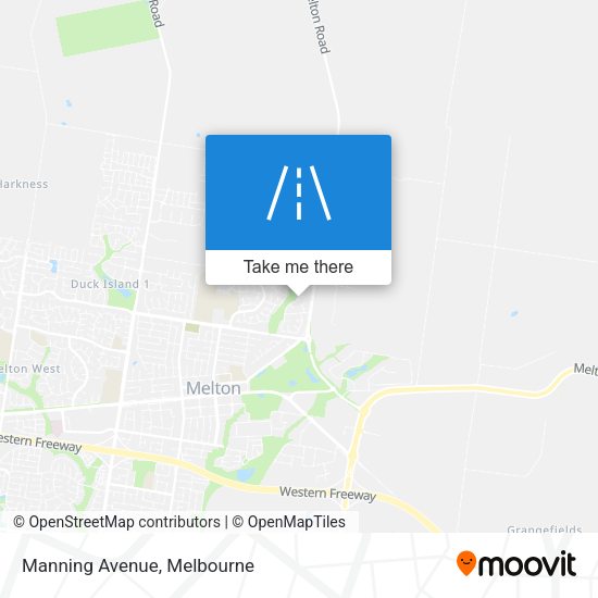Manning Avenue map