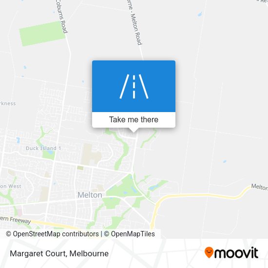 Margaret Court map