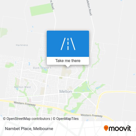 Nambet Place map