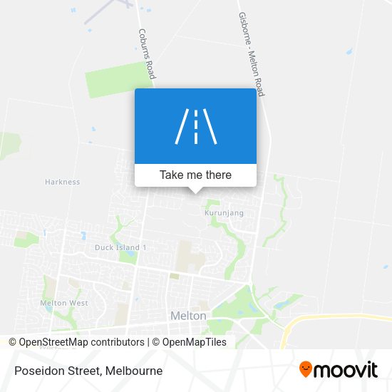 Poseidon Street map