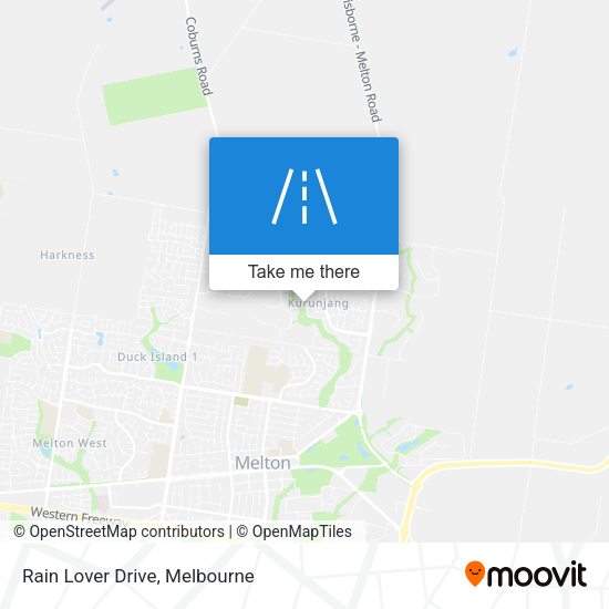 Rain Lover Drive map
