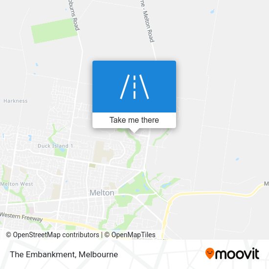 The Embankment map