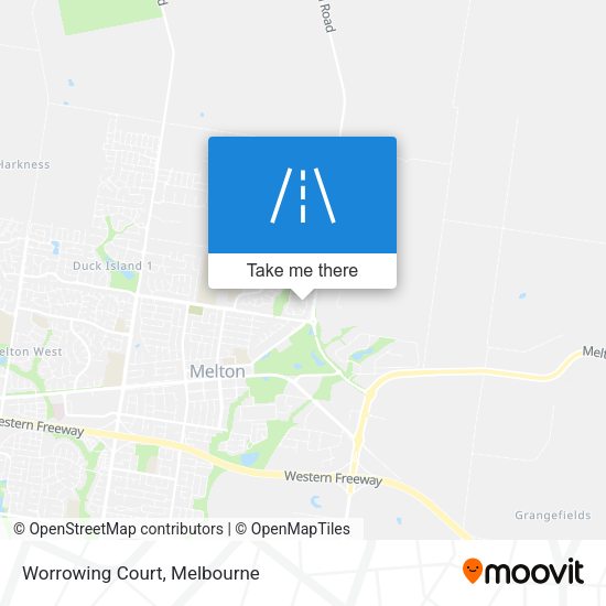 Worrowing Court map
