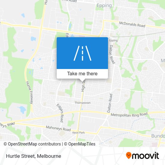Hurtle Street map