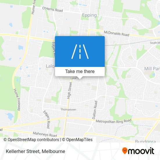 Kellerher Street map