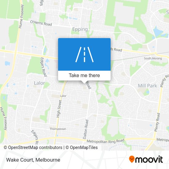Wake Court map