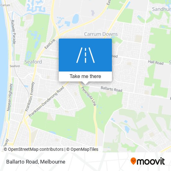 Ballarto Road map