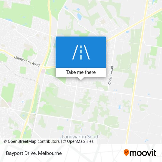 Bayport Drive map