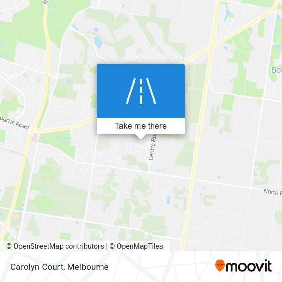 Carolyn Court map