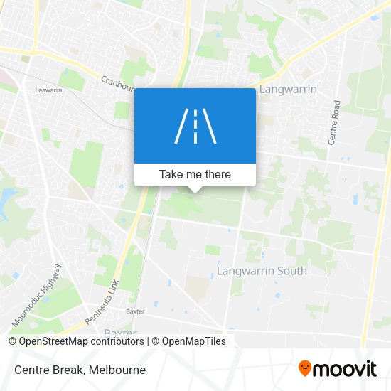 Centre Break map