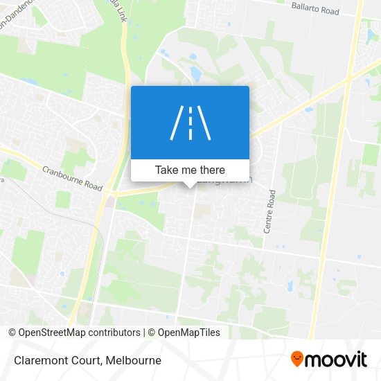 Claremont Court map