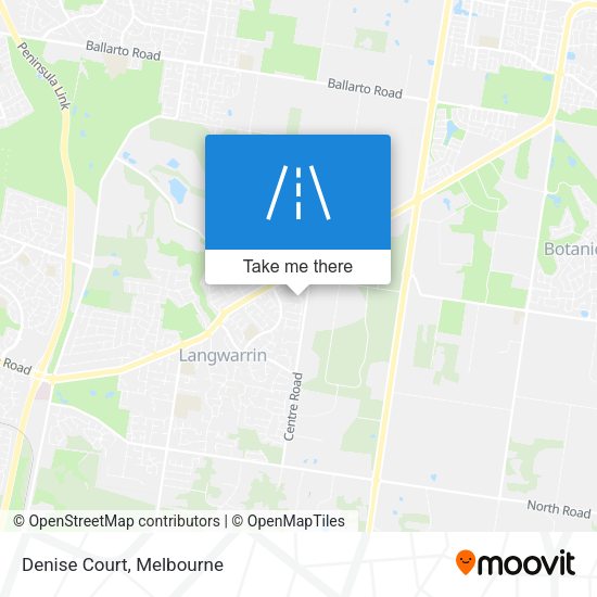 Denise Court map