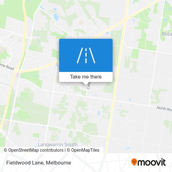 Fieldwood Lane map