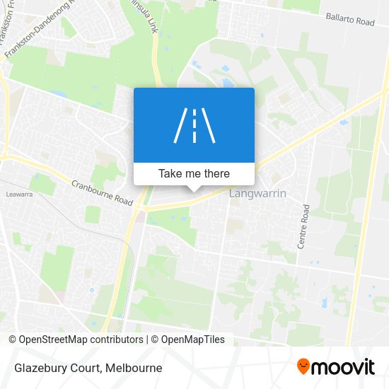 Glazebury Court map