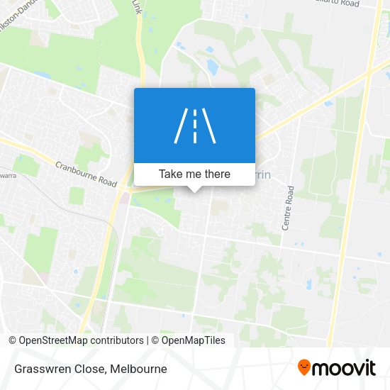 Grasswren Close map