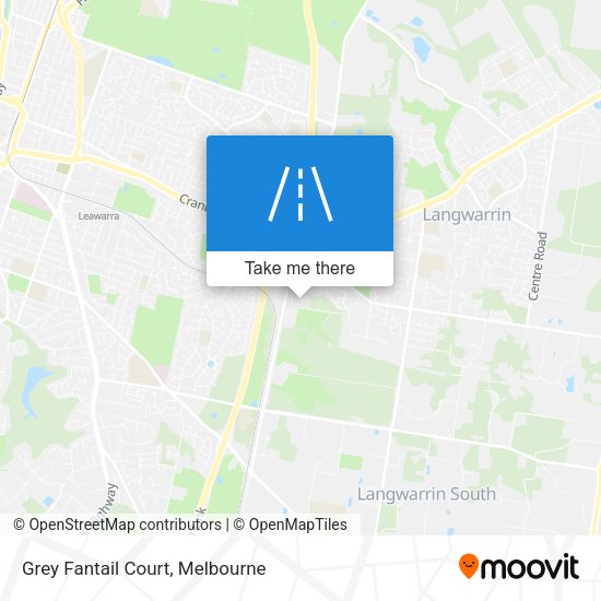 Grey Fantail Court map