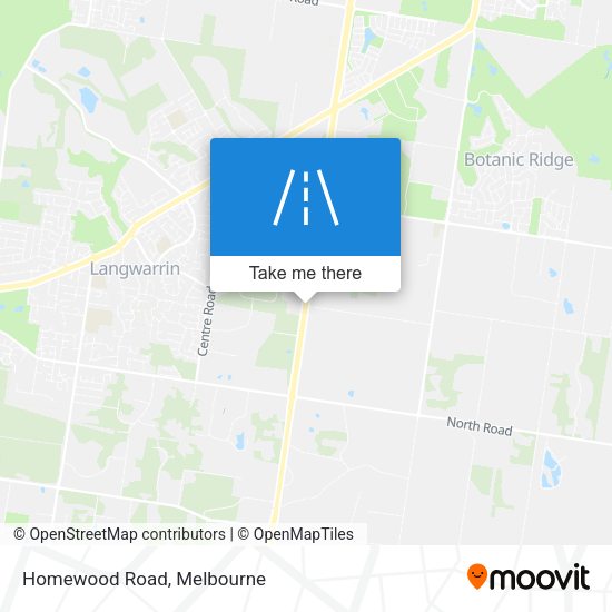 Homewood Road map