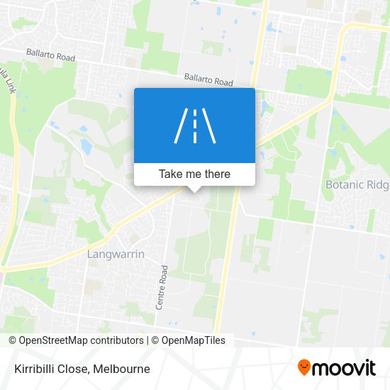 Kirribilli Close map