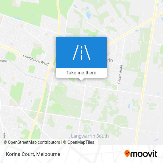 Korina Court map