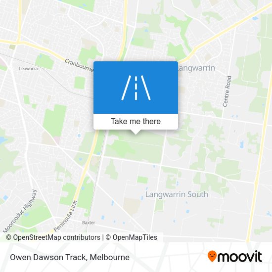 Owen Dawson Track map