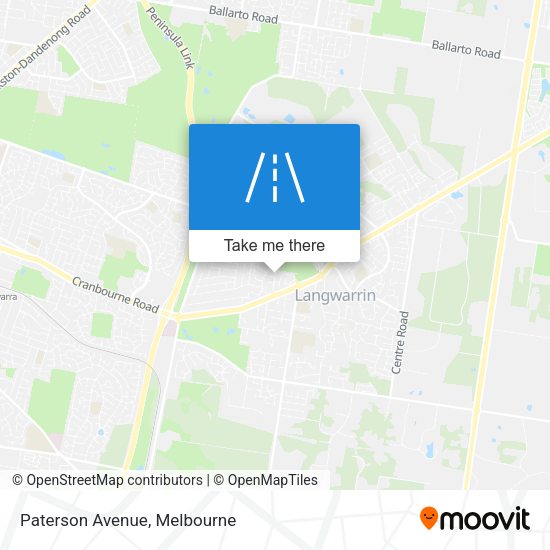 Paterson Avenue map