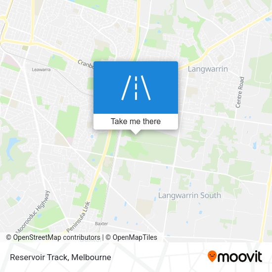 Reservoir Track map