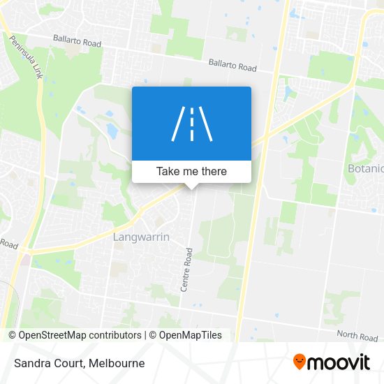Sandra Court map