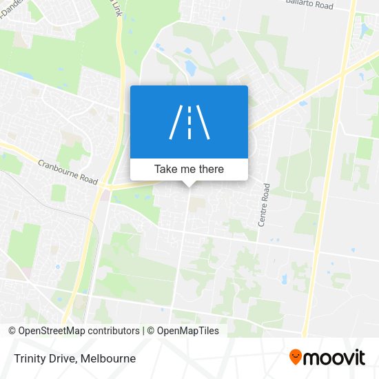 Trinity Drive map