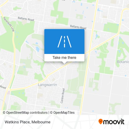 Watkins Place map